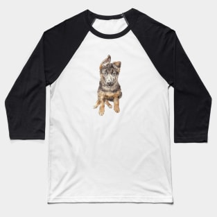German Shepherd Puppy Baseball T-Shirt